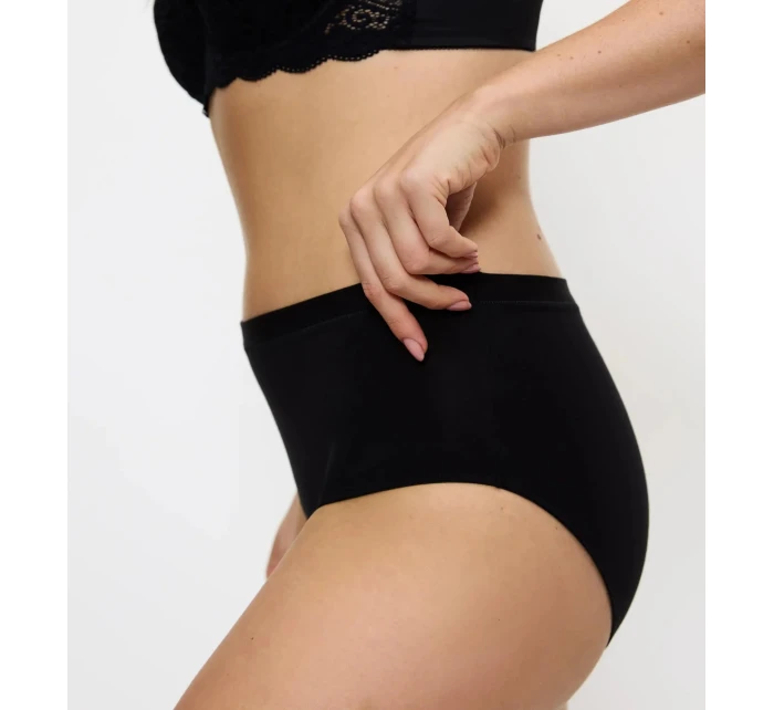 Dámske nohavičky Sense of Modal Midi - BLACK - black 0004 - TRIUMPH