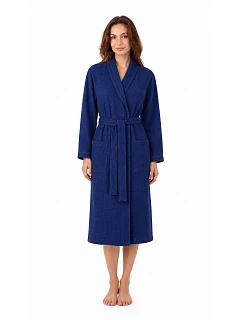 Dámsky vaflový župan Vestis Saimaa Midnight Sapphire