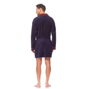 Pánský župan model 18873195 dark blue - L&L