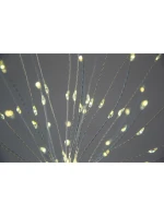 SOLÁRNE SVIETIDLO FÚKAČ STROM OHŇOSTROJ 80CM 90 LED