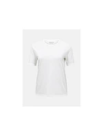 Dámske tričko PEAK PERFORMANCE W Wool-Blend Shortsleeve, biela farba Dámske tričko PEAK PERFORMANCE W Wool-Blend Shortsleeve, biela farba