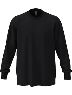 N Těžké oversize tričko s dlouhým rukávem 08. black model 22461855 - Next Level Apparel