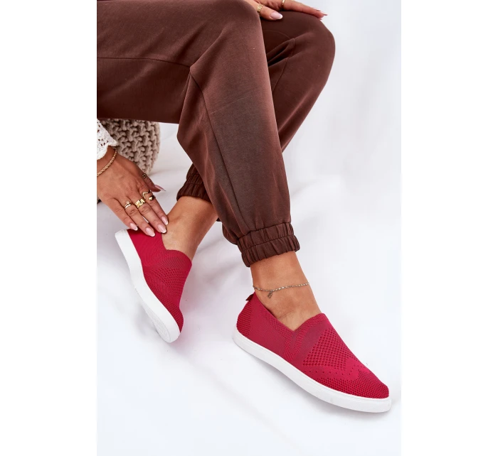 Damskie Tenisówki Slip-on Big Star FF274A605 Fuksja Damskie Tenisówki Slip-on Big Star FF274A605 Fuksja