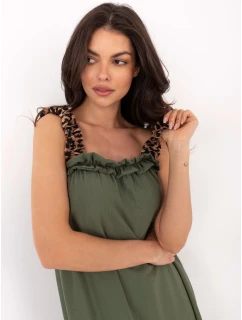 Sukienka MI SK model 21191108 khaki - FPrice