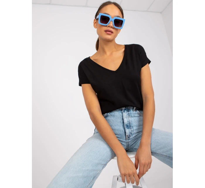 Tričko RV TS 4832.12P čierna Tričko RV TS 4832.12P čierna