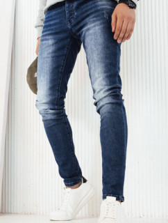 Pánske modré džínsové nohavice Dstreet UX4242