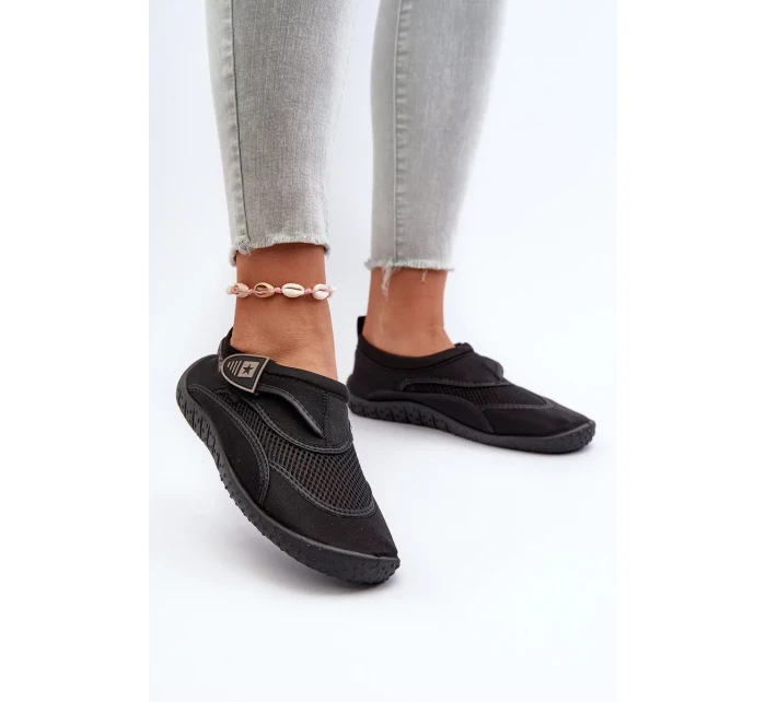 Dámska obuv do vody Black Big Star