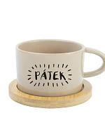 Piatok - krémový pohár na makrónky 200 ml