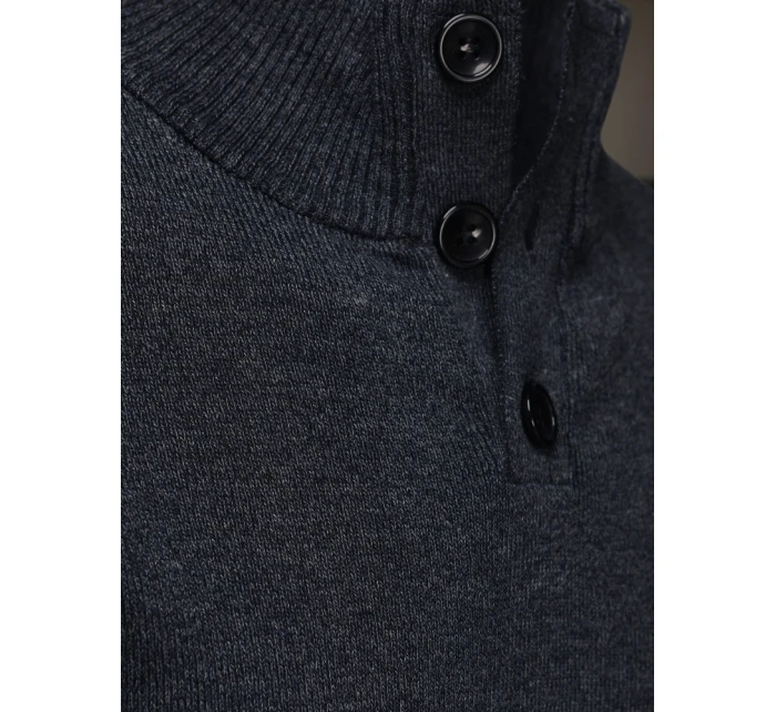Pánský svetr se stojáčkem tmavě modrý Dstreet model 21995601 - FashionStreet