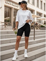 damskie z wysokim stanem czarne model 22250293 - FashionStreet