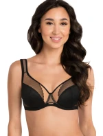 Dámská podprsenka model 20461823 Luisse black - Gorsenia Dámská podprsenka model 20461823 Luisse black - Gorsenia