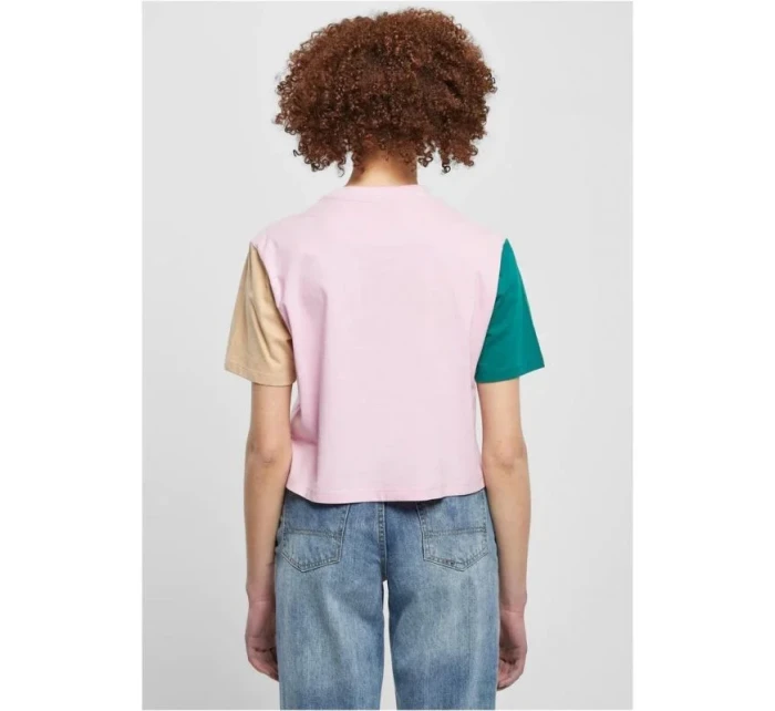 Tričko Karl Kani Serif Crop Block Tee W 6130859