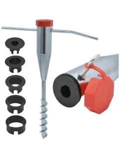 PODSTAVEC PRE UPEVNENIE DÁŽDNIKA 25-55 MM KOVOVÝ SKRUTKOVACÍ REDCLIFFS