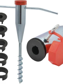 PODSTAVEC PRE UPEVNENIE DÁŽDNIKA 25-55 MM KOVOVÝ SKRUTKOVACÍ REDCLIFFS