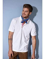 JN Pánské piqué polo v stylu 02.0 white model 22488675 - Daiber JN Pánské piqué polo v stylu 02.0 white model 22488675 - Daiber