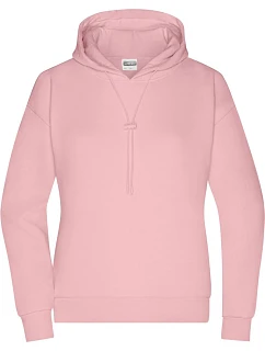 Daiber 8033 Dámska mikina s kapucňou „Lounge“ 02.8033 soft pink