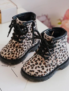 Dětské Botky s Zipem Bežové model 21636505 - Boto