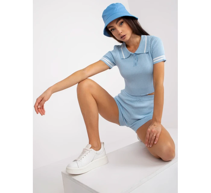 Dámská souprava EM model 17240862 modrá - FPrice