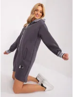 Bluza RV BL model 19069356 grafitowy - FPrice Bluza RV BL model 19069356 grafitowy - FPrice