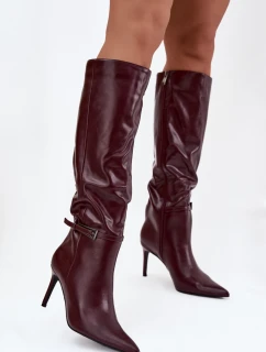 Topánky na podpätku model 220725 Krok vo veľkom štýle