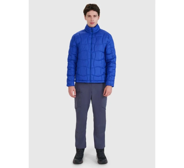 Pánská trekingová péřová bunda model 21434048 s výplní Primaloft Silver - 4F