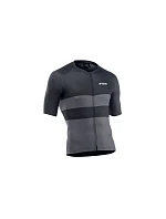 Cyklistické tričko NORTHWAVE Blade Air Jersey Short Sleeve – čierne/tmavošedé