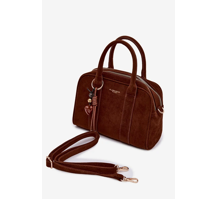 Eko Semišová Kabelka s Camel model 22111558 - Flora&Co