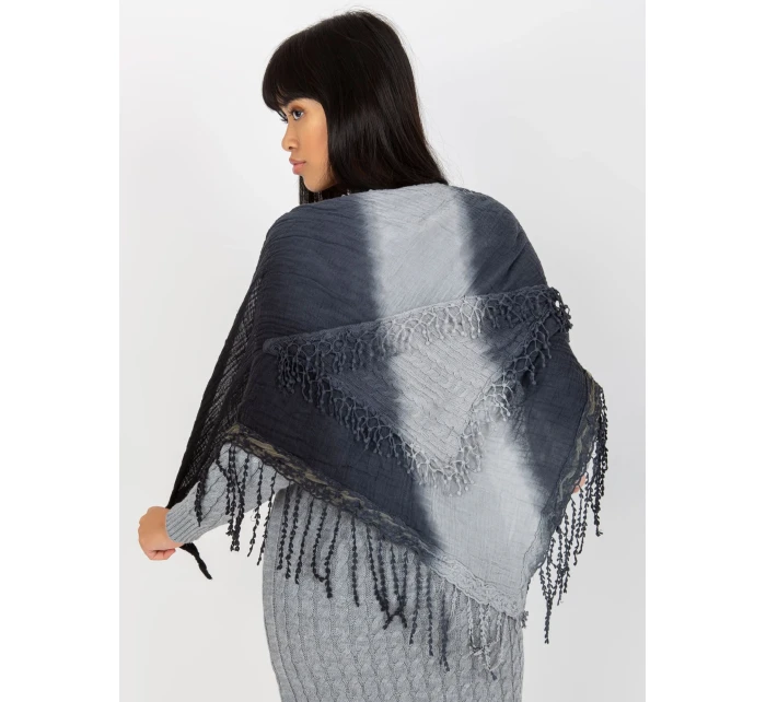 Dámský šátek AT CH model 17748767 tmavě modrý - FPrice Dámský šátek AT CH model 17748767 tmavě modrý - FPrice