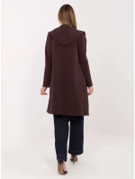 Kabát MJ SK H5031.93 tmavohnedý