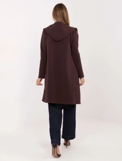 Kabát MJ SK H5031.93 tmavohnedý