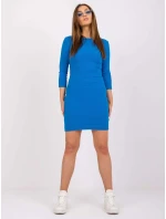 Šaty RV SK model 17041707 tmavě modrá - FPrice Šaty RV SK model 17041707 tmavě modrá - FPrice