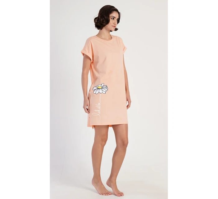 Dámska nočná košeľa s krátkym rukávom Matylda