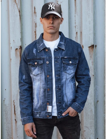 Pánská džínová bunda modrá Dstreet model 21980241 - FashionStreet