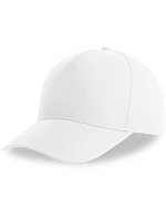 Atlantis Headwear Kid Recy Five Detská 5-panelová čiapka s šiltom 33.0237 biela Atlantis Headwear Kid Recy Five Detská 5-panelová čiapka s šiltom 33.0237 biela