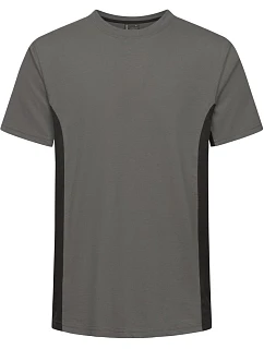 Promodoro 3590 Unisex pracovné tričko s kontrastnými prvkami – EXCD 40.3590 oceľovo šedá/antracitová