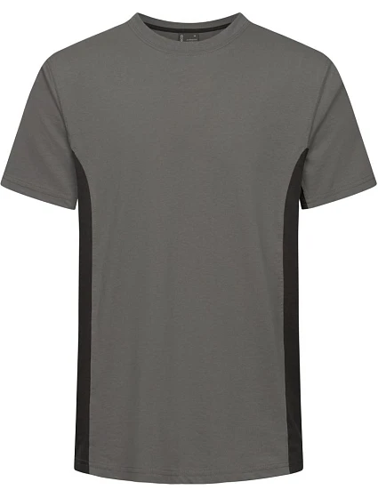 Promodoro 3590 Unisex pracovné tričko s kontrastnými prvkami – EXCD 40.3590 oceľovo šedá/antracitová Promodoro 3590 Unisex pracovné tričko s kontrastnými prvkami – EXCD 40.3590 oceľovo šedá/antracitová