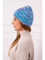 Dámská čepice tyrkysová model 18751423 - K-Fashion Dámská čepice tyrkysová model 18751423 - K-Fashion