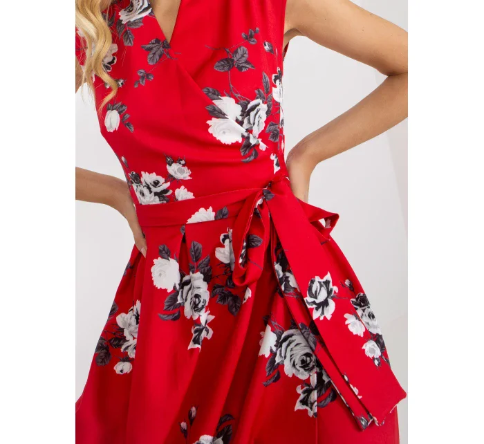 Dámske šaty LK SK 508939 červené