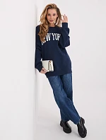 WT BL mikina A1062.29 tmavomodrá