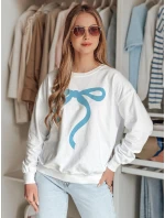 Dámská oversize mikina bílá Dstreet model 21985718 - FashionStreet