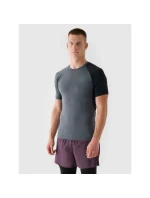Pánske rýchloschnúce bežecké tričko 4F 4FWAW24TFTSM0955-40M pánske Pánske rýchloschnúce bežecké tričko 4F 4FWAW24TFTSM0955-40M pánske