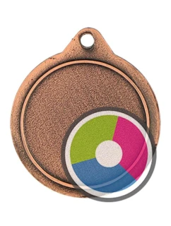 Luxorská medaila s tryskovou potlačou