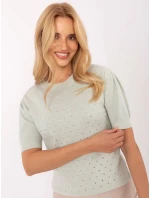 Jumper PM SW PM 5060.06 pistáciový Jumper PM SW PM 5060.06 pistáciový