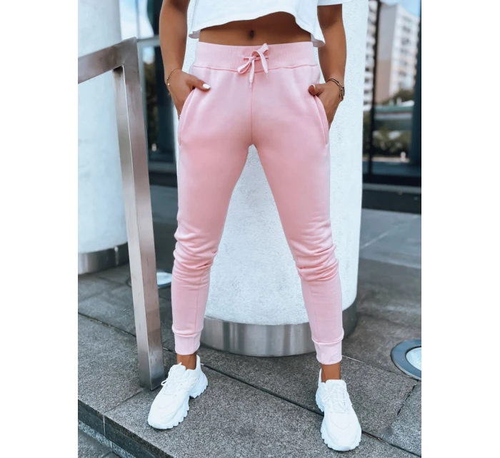 Dámske tepláky FITS ružové UY0553