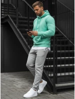 Pánská mikina s kapucí mint Dstreet model 21962720 - FashionStreet Pánská mikina s kapucí mint Dstreet model 21962720 - FashionStreet