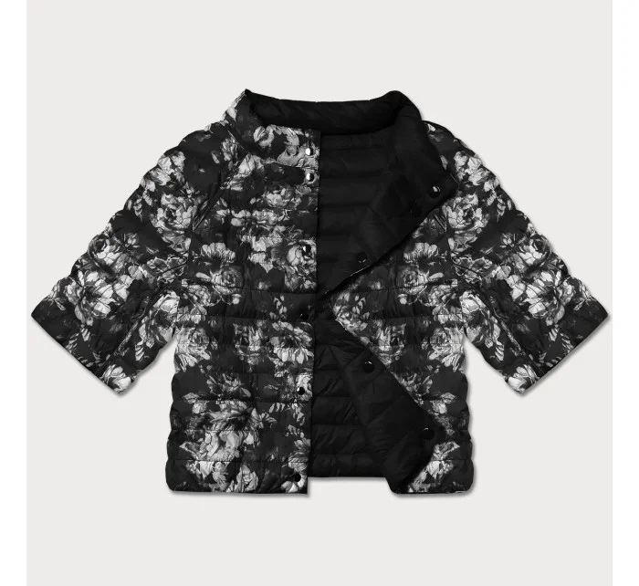 Dámska obojstranná bunda nadmernej veľkosti s 3/4 rukávmi Minority (M23-7010-1)