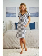 Dámske tehotenské tričko 5232 Marine - Doctornap