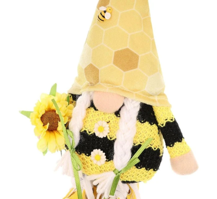 GHOST GNOM BABY 25CM IN TRAMPS SPRING DECORATION detské