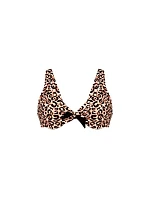 Style Loretta Top Bikini - horný diel 8746-1 braunschwarz - RosaFaia