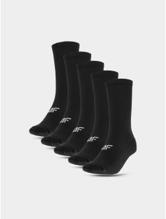 Pánske ponožky casual (5-pack) 4FSS23USOCM146-20S čierne - 4F